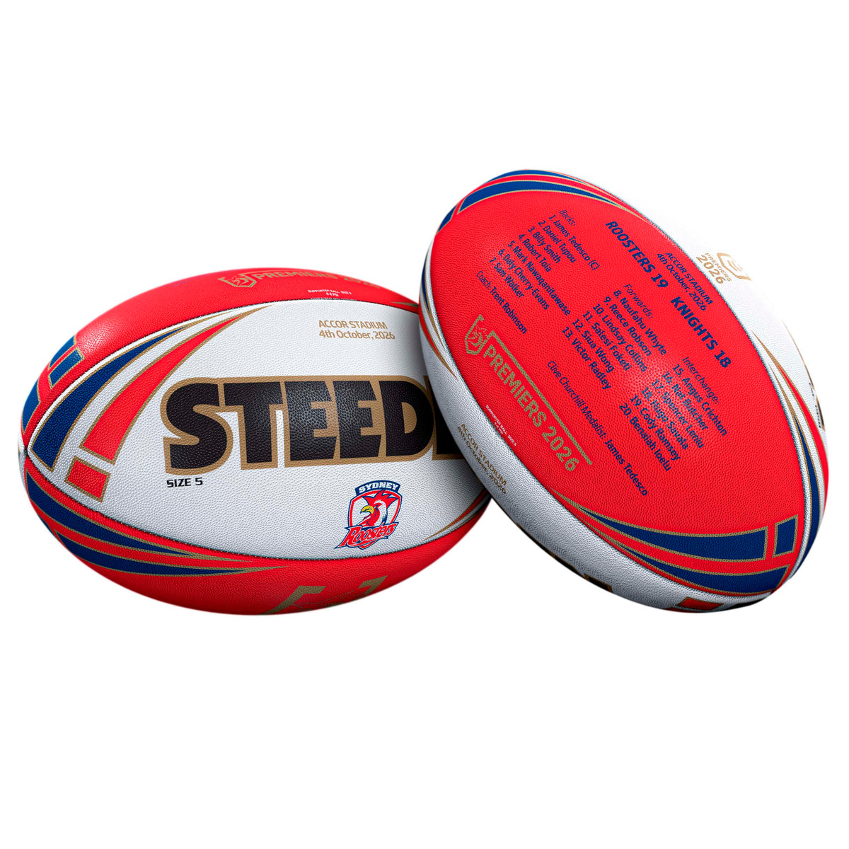2026 NRL Premiers Ball
