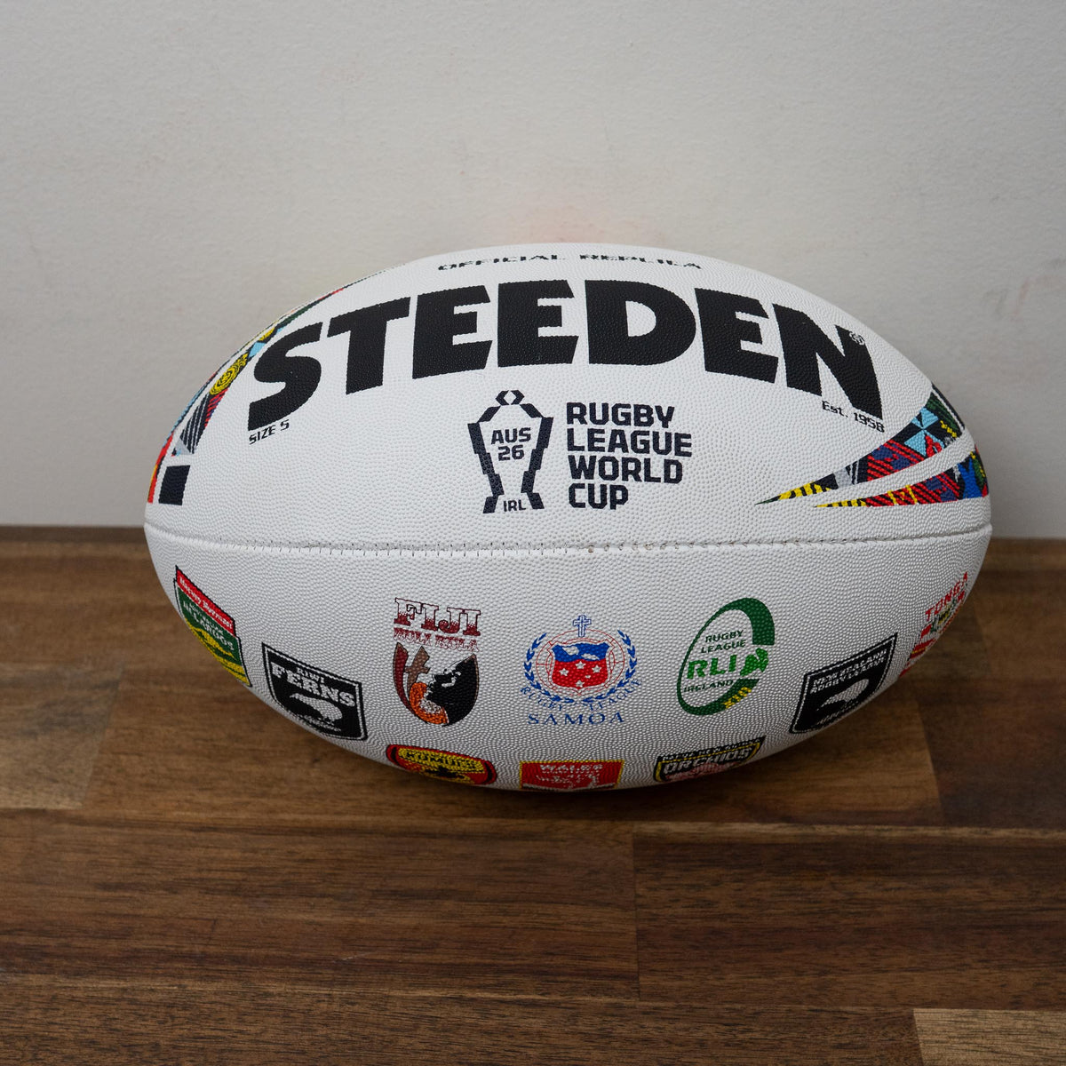 RLWC 2026 All Team Logo Ball