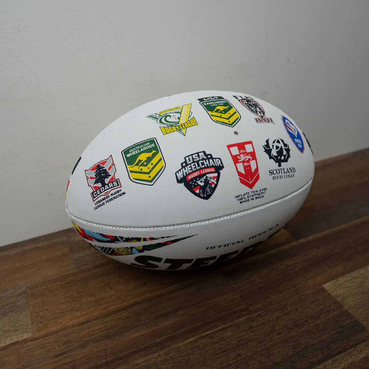 RLWC 2026 All Team Logo Ball