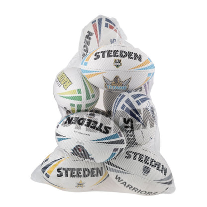 Mesh Ball Bag-White (Holds 12) - Gray-Nicolls Sports