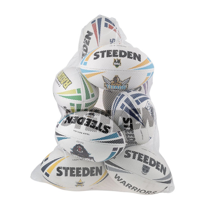 Mesh Ball Bag-White (Holds 12) - Gray-Nicolls Sports